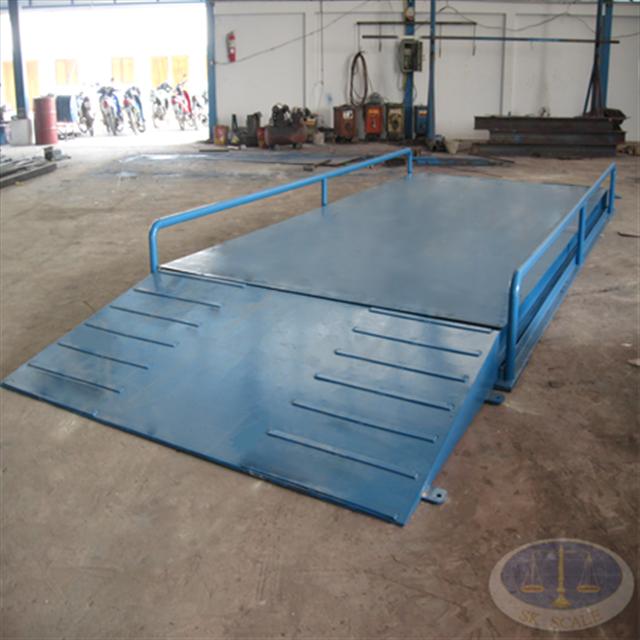 เครื่องชั่งรถบรรทุกแบบแท่นโมบาย