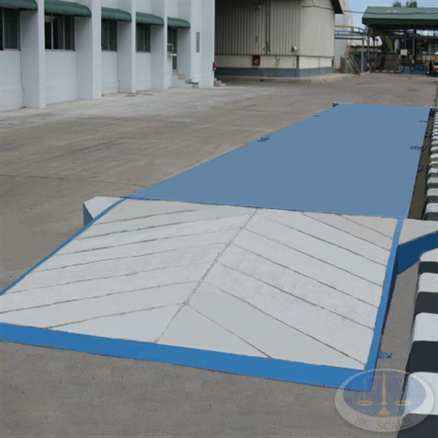 เครื่องชั่งรถบรรทุกแบบพื้นเหล็ก